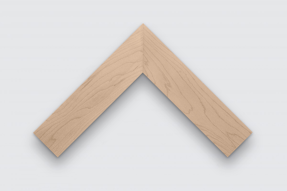 Light Maple Frame Corner Modern Wood Series